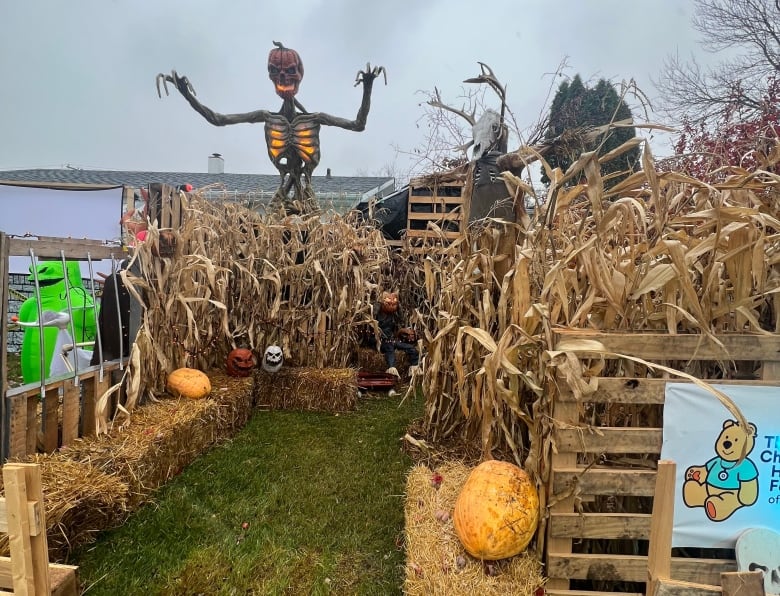 From a ‘monster house’ to a pirate ship, some Winnipeg homeowners go all-out on Halloween decorations