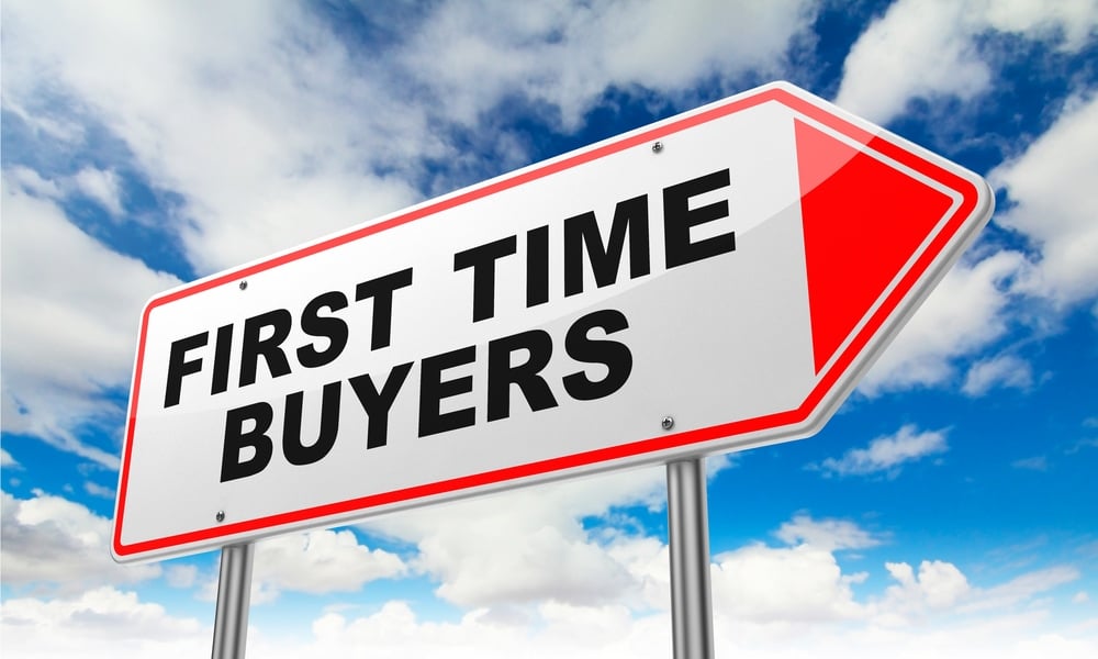 First-time buyers now accounting a record one third of the market